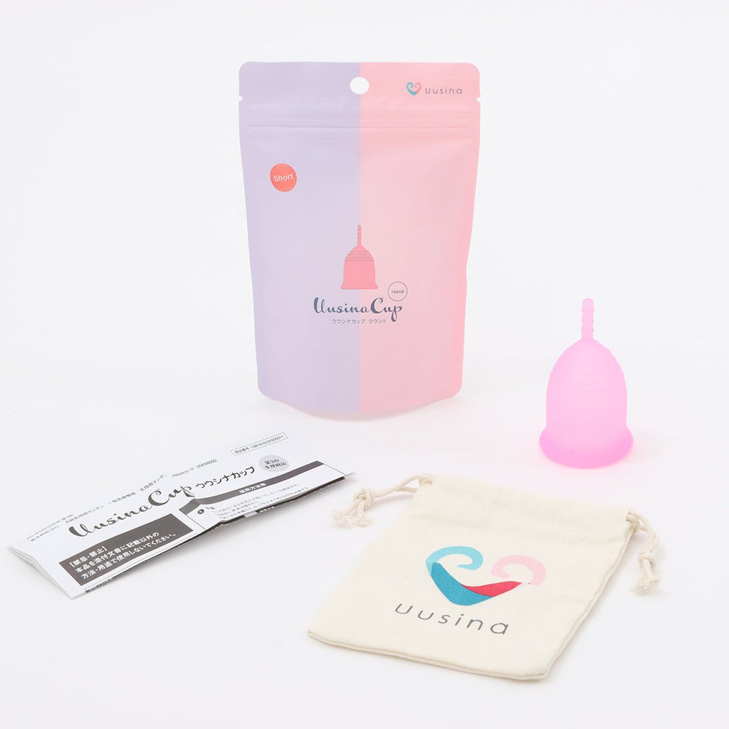 Uusina（ウウシナ）月経カップ ラウンドタイプ 生理用品 生理カップ タンポン 経血カップ 初心者 ナプキン不要 月経ディスク - Uusina（ウウシナ）公式